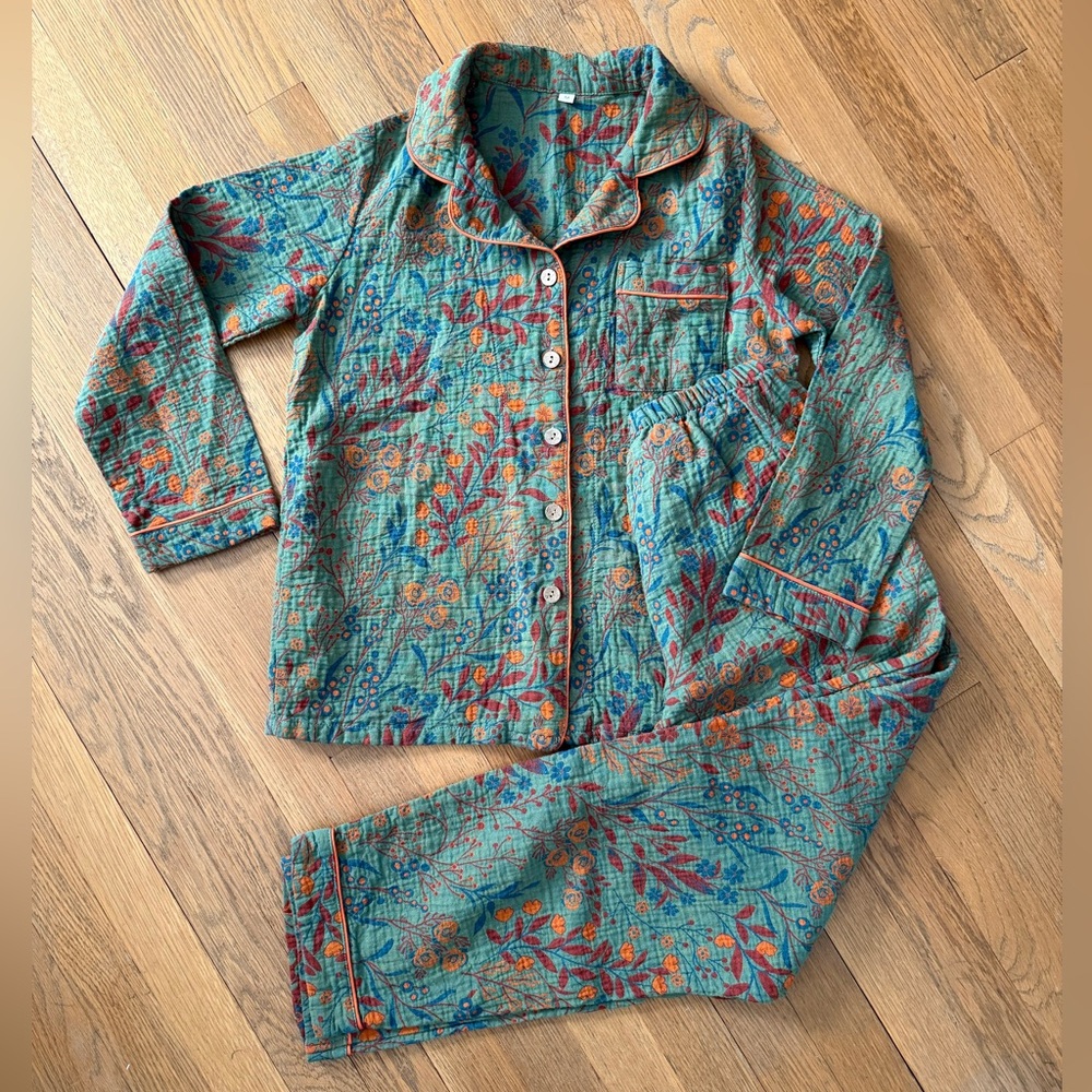 Ownkoti women’s cotton gauze pajamas